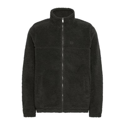 Fellimitatjacke BLEND "Fellimitatjacke BHTotem", Herren, Gr. M, schwarz, Obermaterial: 100% Polyester PES., Jacken
