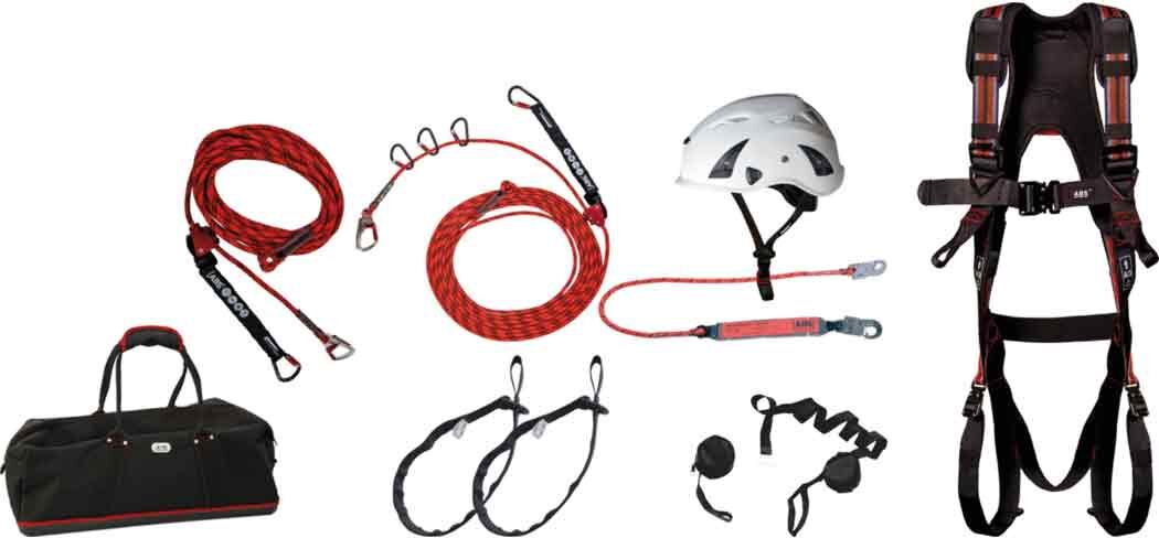 ABS Safety ABS PSA-Ausrüstung Profi Roofer Kit für Dachdecker