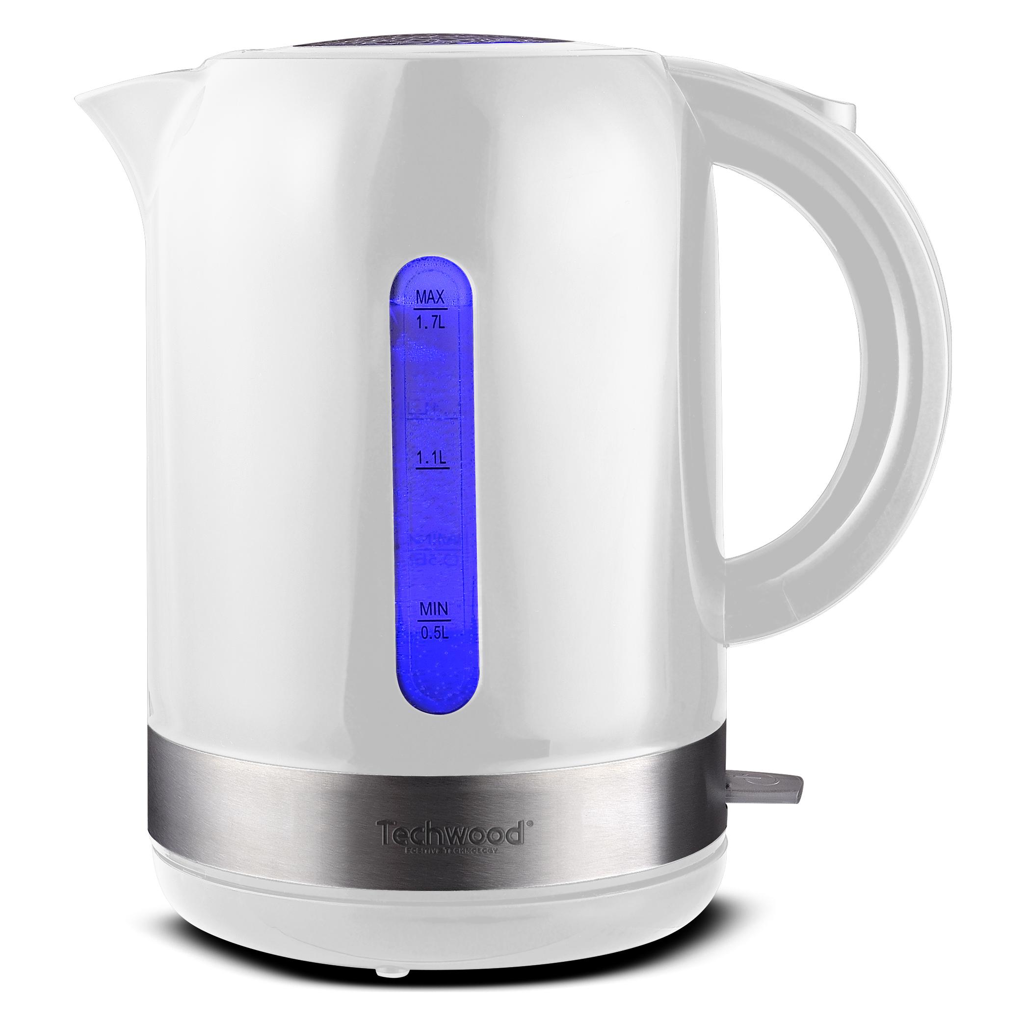 Techwood Wasserkocher 1.7 L, weiss (1.70 l) (TB-1771)