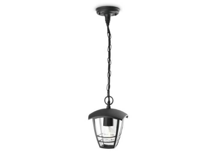 PHILIPS Lampe suspendue d'extérieur MyGarden Outdoor Creek de (nécessite 1 ampoule E27 de 60 W) - Noir