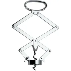 Alessi Socrates, Flaschenöffner, Silber