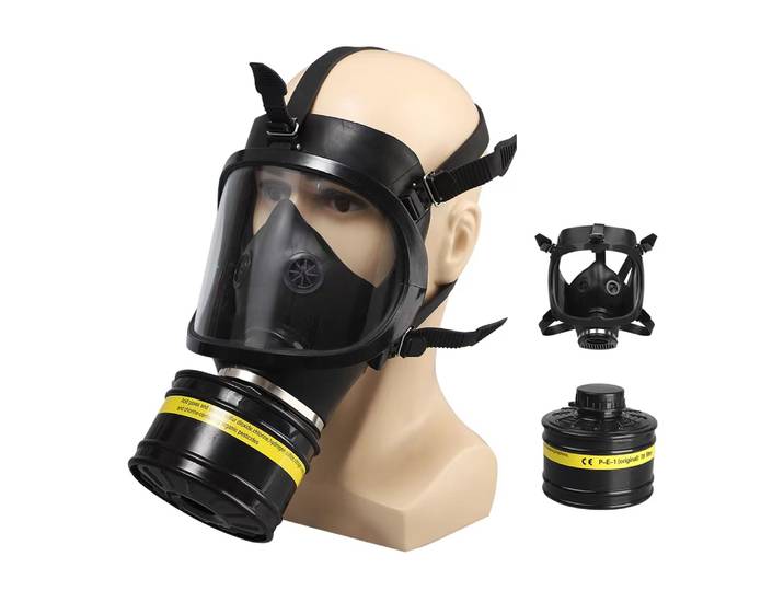 Masque à gaz chimique MF14, protection contre les contaminants chimiques, biologiques et radioactifs, masque facial complet auto-amorçant, masque à gaz classique