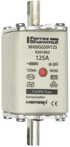 Mersen 1B765.000000 NH-Sicherung Sicherungsgröße = 00 125A 500V 1St.