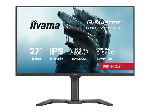Iiyama G-MASTER Red Eagle GB2771UHSU-B1 - LED-Monitor - Gaming - 68.6 cm (27") (GB2771UHSU-B1)
