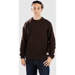 Carhartt WIP Anglistic Strickpullover speckled tobacco Gr. XL