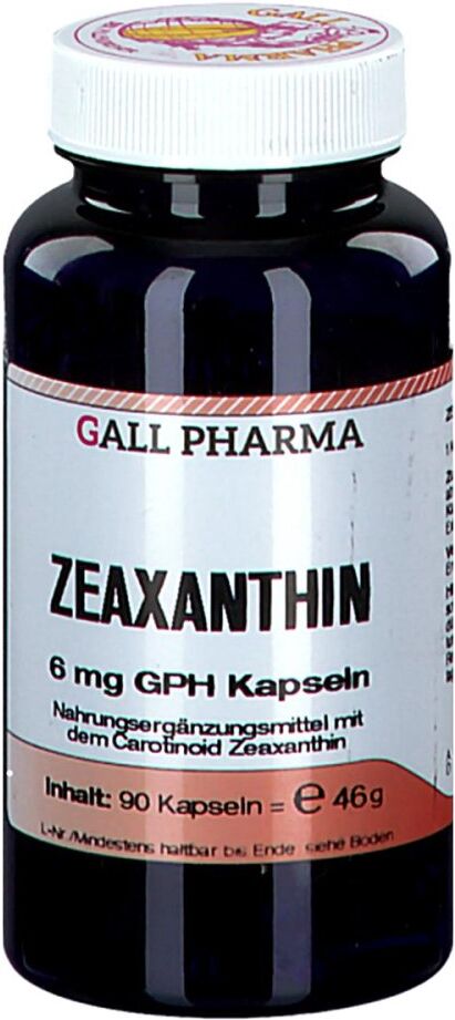 Zeaxanthin 6 mg Gph Kapseln 90stk