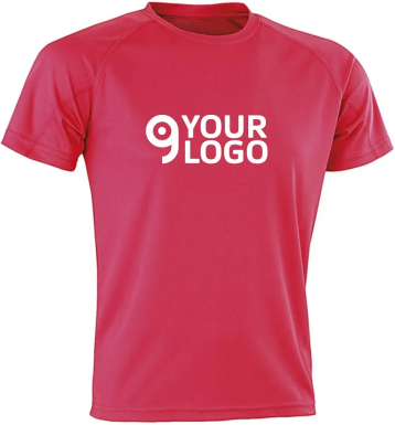 T-shirt Aircool ProTech Uomo 100% Poliestere Traspirante 150g Personalizzate o neutre Spiro