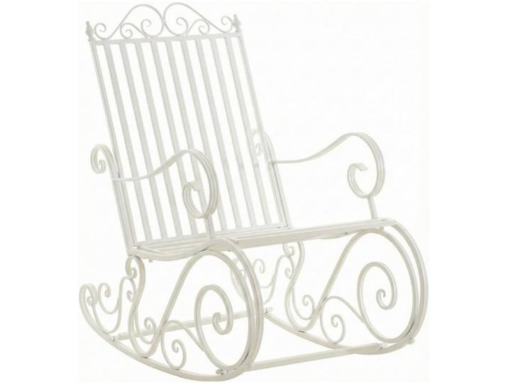 furnicato Schaukelstuhl Smilla 94x56x90 cm weiß (1 St)