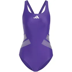 adidas Logo C-Back Badeanzug Damen KS2949 - collegiate purple/white 40