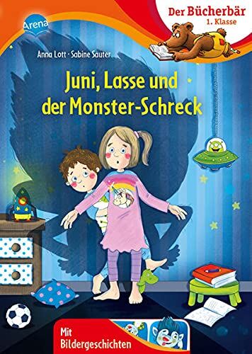 Anna Lott - Juni, Lasse und der Monsterschreck: Der Bücherbär: 1. Klasse. Mit Bildergeschichten - Preis vom 19.10.2026 19:33:35 h