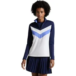 RALPH LAUREN Layer Power Stretch, weiss/blau