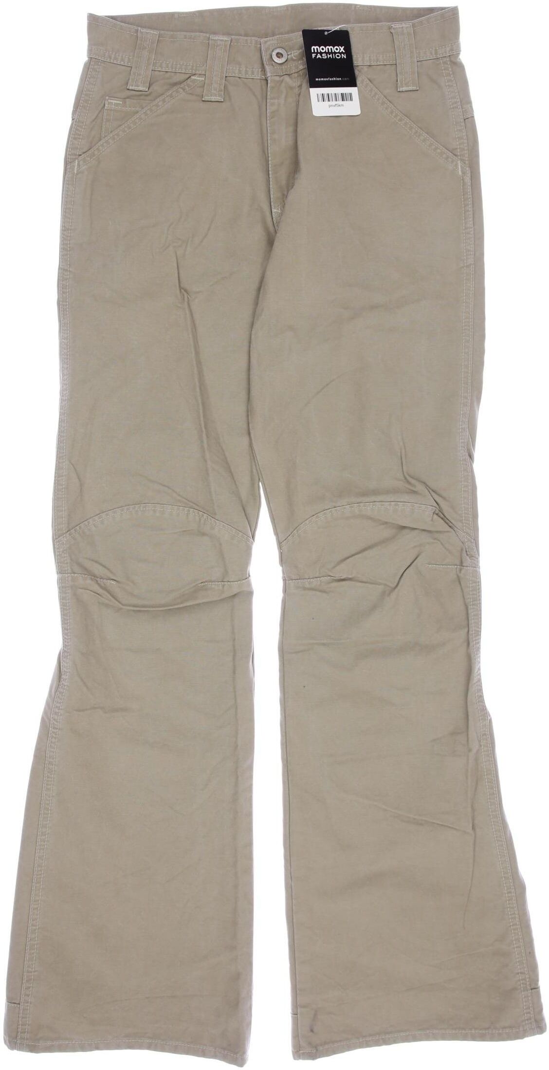 G Star RAW Damen Stoffhose, Beige, Gr. W30, Baumwolle - Second Hand