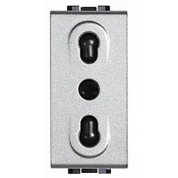 Bticino NT4180 TECH STECKDOSE 2P ITAL.NORM 1M