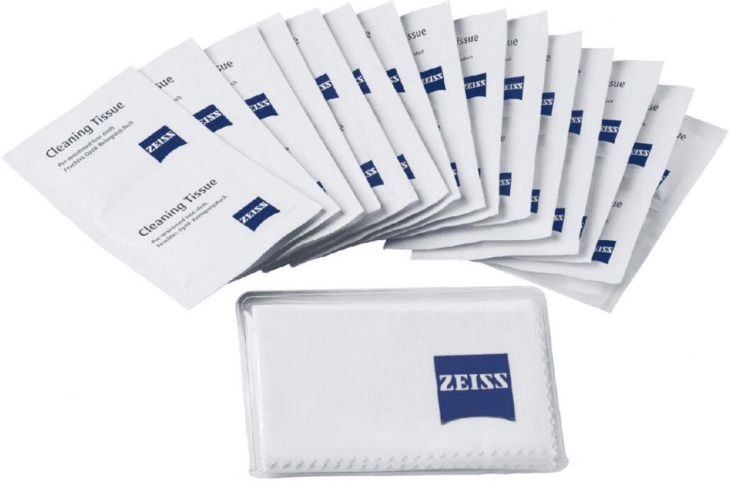 ZEISS lingettes de nettoyage (20x humide, Microf. 18x18)