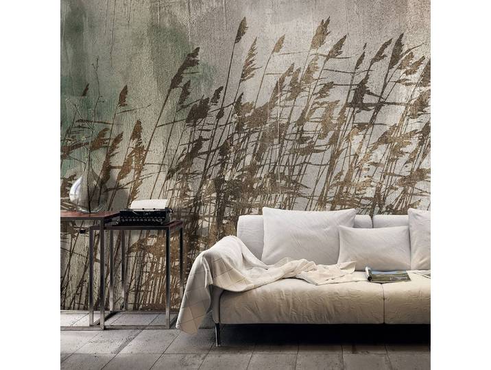 Vlies Fototapete Water Grasses 450 x 315cm 450 x 315 cm