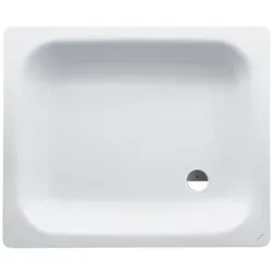 LAUFEN Duschwanne Platina Stahl inklusive Schallschutz 900x750x150 weiß, H2150230000401 H2150230000401