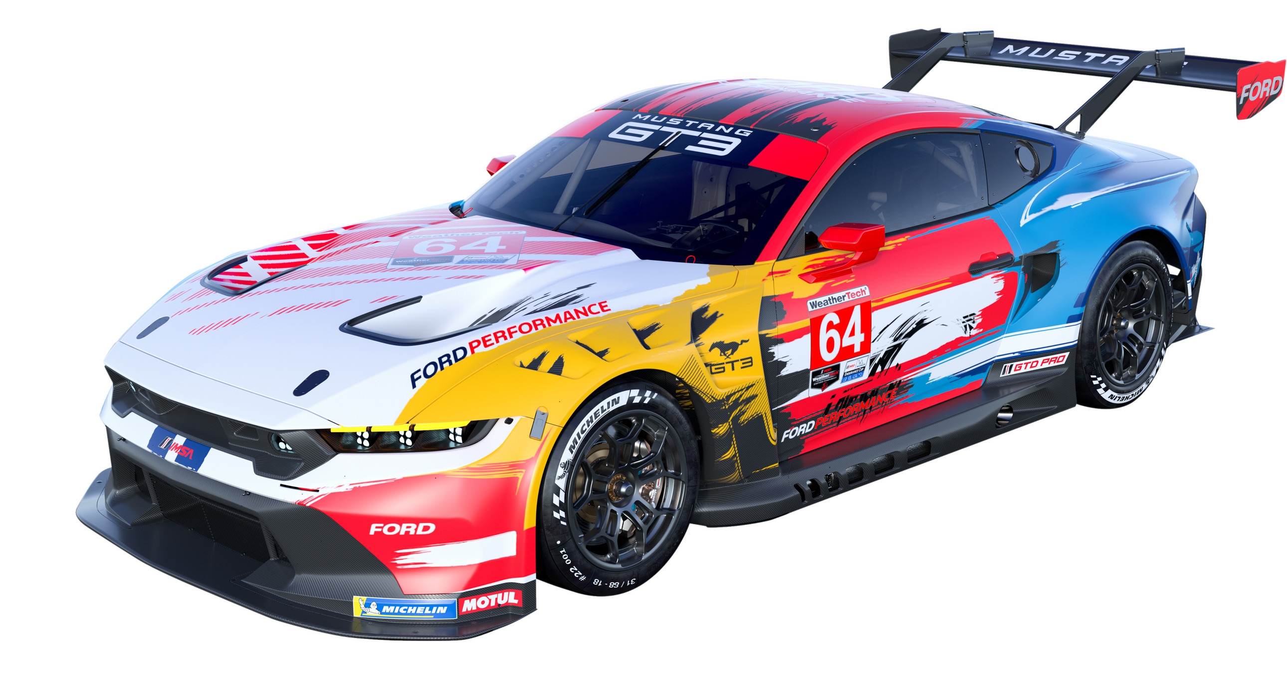 Carrera Hybrid Ford Mustang GT3 Champion Spirit, No.64