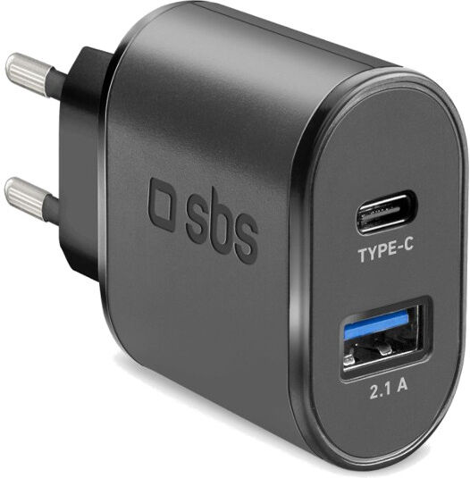 CARREGADOR TELEMÓVEL SBS TETRAVUSBTC2AFAST