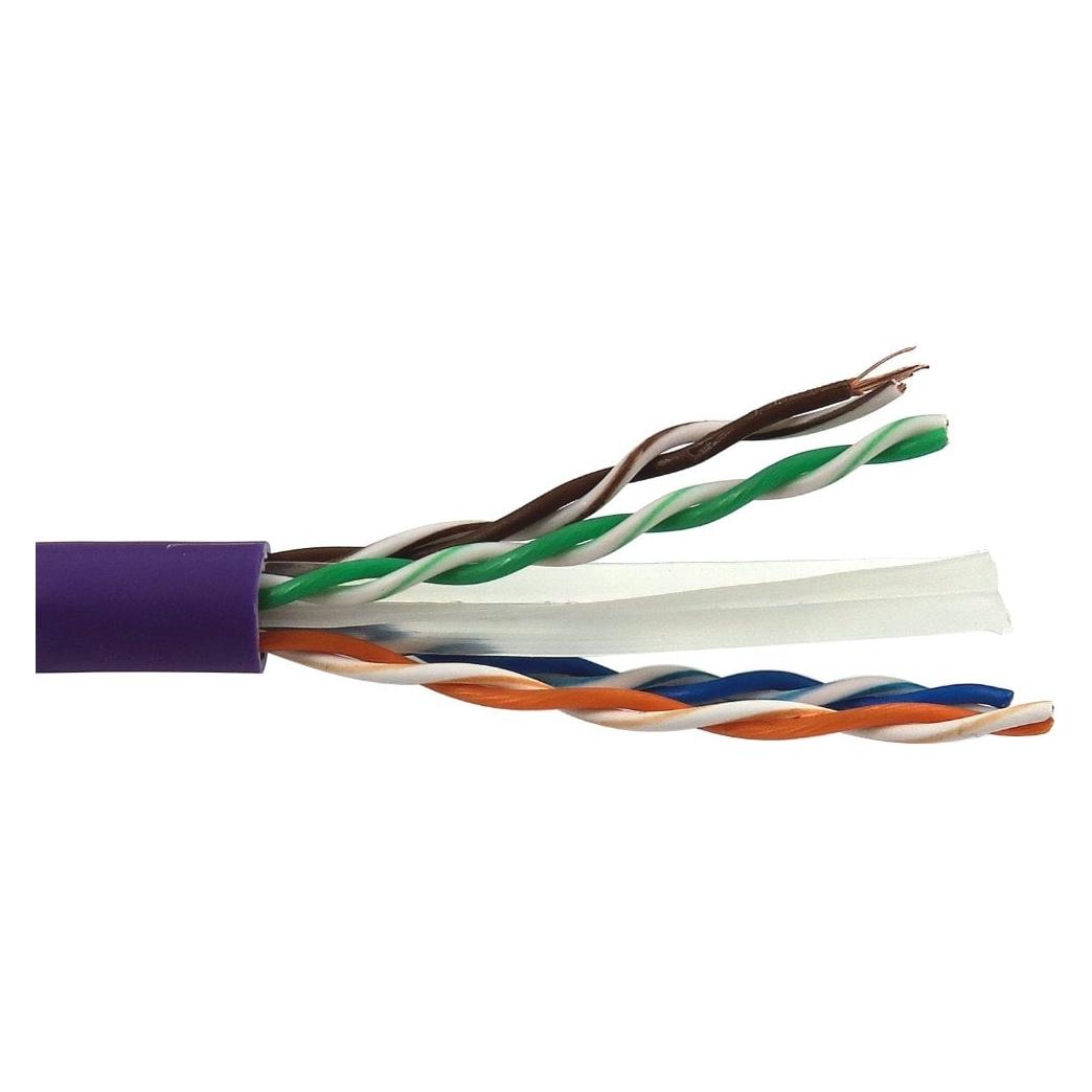 Cables Direct 305m Cat6 Utp Lszh Copper Violet (UTP, CAT6, 305 m) (TC-666EA-LSZH)