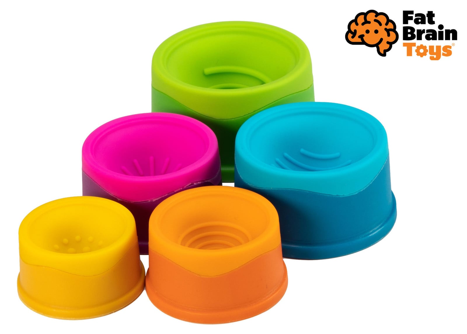 Fat Brain Toys Dimpl Stack stapelhoeden