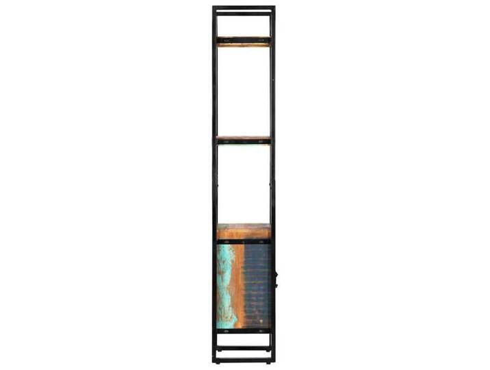Étagère pour livres - Bibliothèque 45x30x171 cm - Bois de récupération solide - design élégant - pour maison(49145）