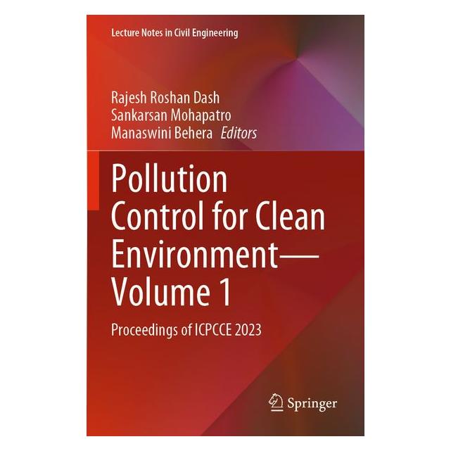 Springer Pollution Control for Clean Environment-Volume 1 (Englisch) (69159971)
