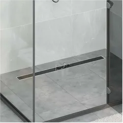 vidaXL, Duschrinne, Cleo with tempered glass cover (900 mm)
