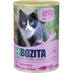 Bozita 400g Katzennassfutter 6 x 400 Gramm Garnelen