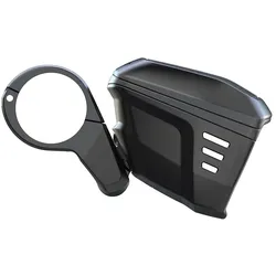 B&M digitales Kurvenlicht Lumotec Briq-XL E schwarz 150 Lux 156-01 Anschlußkabel...