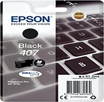 Epson T07U140 Nr.407 schwarz, 2600 Seiten