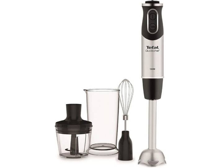 Tefal Stabmixer Mixer Quickchef 3-in-1 HB656838 Stabmixer, 1000 W, 1000,00 W, Turbo -Funktion, Schneiden, Rühren, Mischen