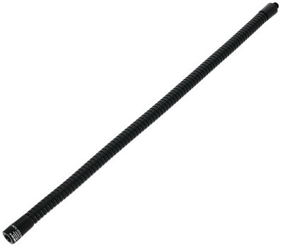 K&M 22280 Gooseneck Black noir