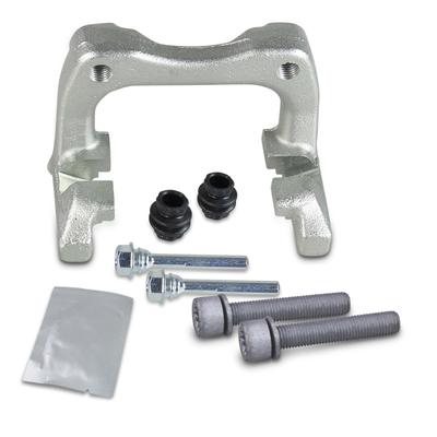 Bestprice Bremssattelhalter + Schrauben Hinterachse [Hersteller-Nr. 42007692] für Seat, VW, Audi, Skoda