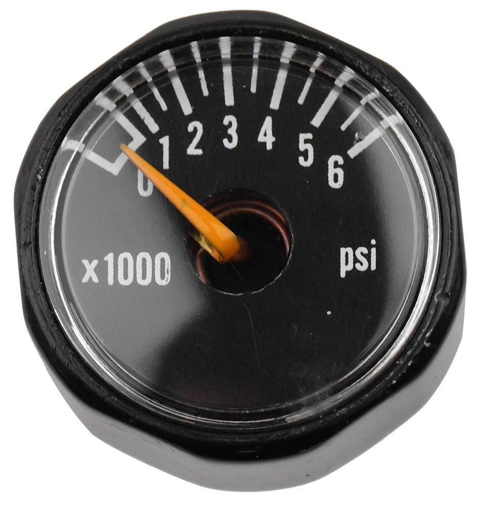 Dripio Mini-manometer 1/8 NPT model 6000 voor koolstofdioxide