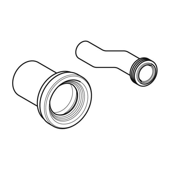 Geberit Anschlussset d90/45 für 243929001 Geberit AquaClean Sela