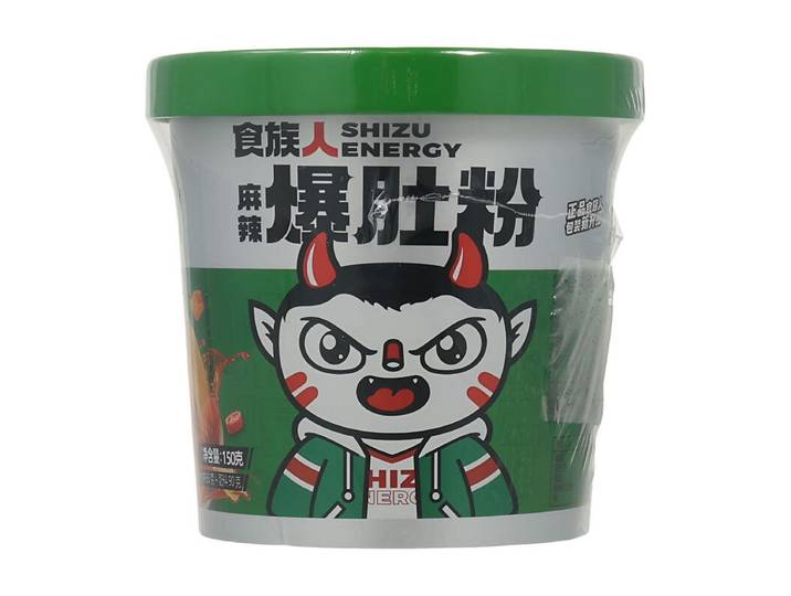 SHIZU ENERGY Nouilles de verre instantanées style tripes, saveur Mala, pour fondue chinoise 150 g