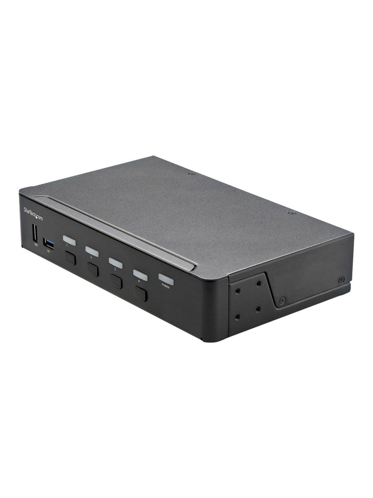StarTech.com 4 Port HDMI KVM Switch Single Monitor 4K 60Hz Ultra HD HDR Desktop HDMI 2.0 KVM Switch