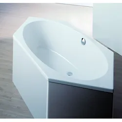 Hoesch Acryl-Badewanne Armada 6-Eck 1600x750 weiß