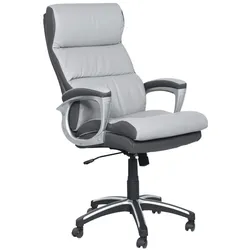 Carmen 5006 Chefsessel mit Kunstleder – Grau