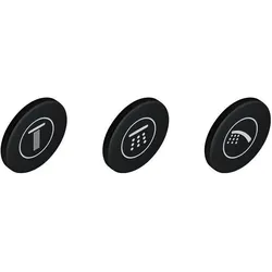 Grohe, Duscharmatur + Badewannenarmatur, Symbolkappe SMARTCONTROL für UP-Armaturen