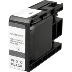 Kompatible Tinte ersetzt Epson C13T580100  foto schwarz