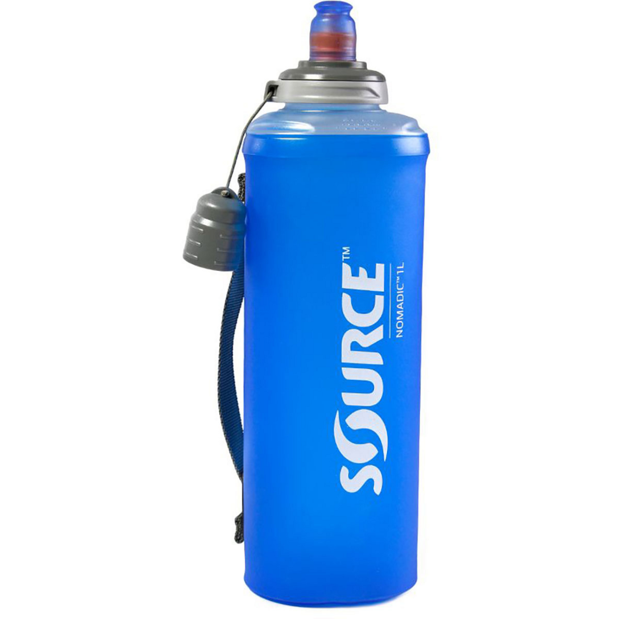 Source Faltflasche Trinkflaschen blau Größe 2L Trekking