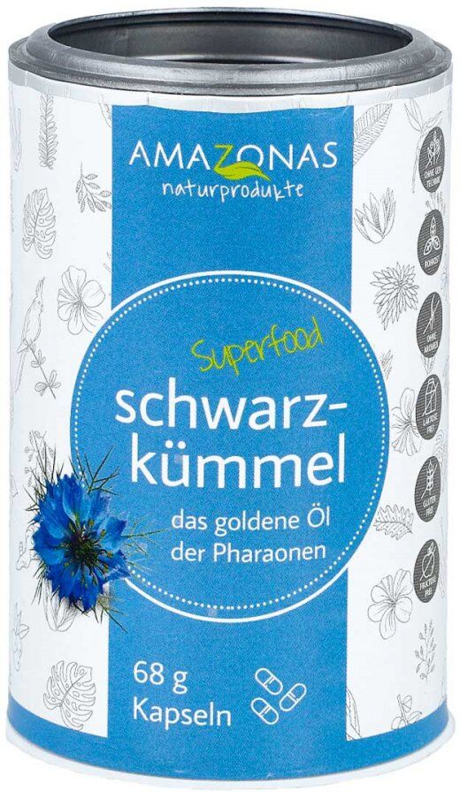 AMAZONAS Schwarzkümmelöl Kapseln 100stk