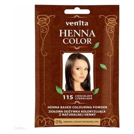 Venita - Henna Color Herbal Coloring Conditioner From Natural Henna 115 Chocolate 25G (33081156)