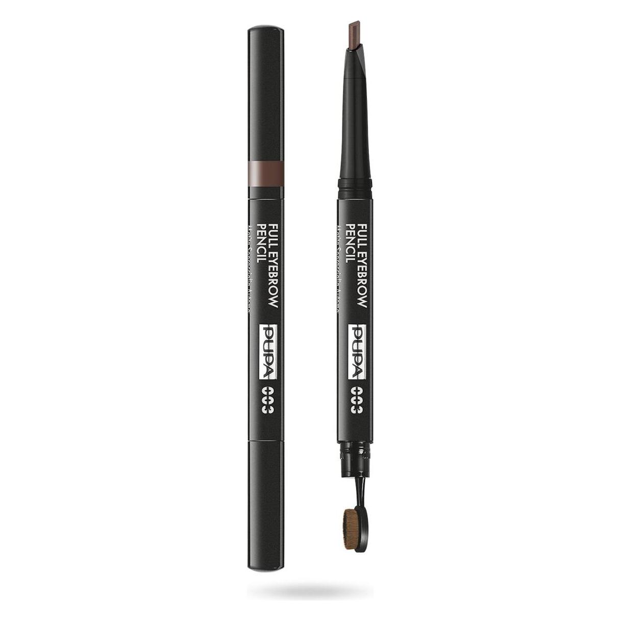 Pupa Milano Full Eyebrow Pencil (Dark Brown) (240454A003)