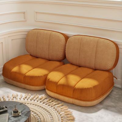 WOWMAX Modular Floor Sofa With Backrest, Lazy Sofa Floor Pillow Seating, Flexible Lounge Chair Futon Sectional For Living Room