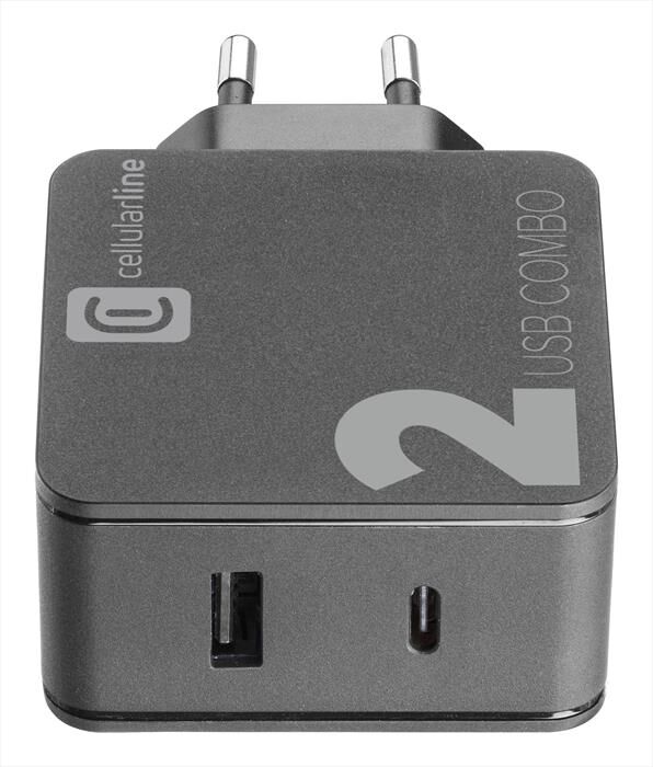 Cellular Line Achitusb2pd42k Carica Batterie-nero