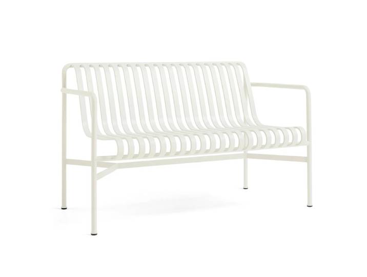 HAY - Palissade Dining Bench, cremeweiss