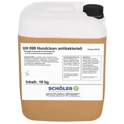 Schöler UH 099 Handclean 10 kg antibakterielle Seife desinfizierende Wirkstoffe, hautpflegend, rückfettend