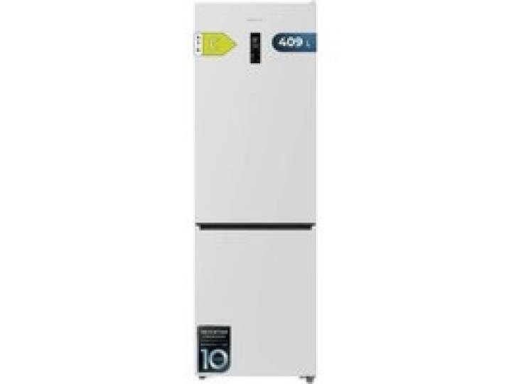 Cecotec Réfrigérateur Combi 409L No Frost Bolero CoolMarket Combi 409 White C Hauteur 185cm MAX INSIDE avec VIP Tech